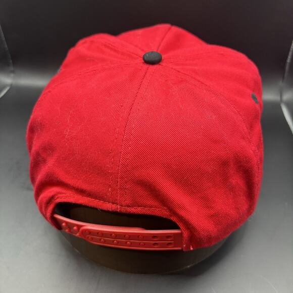 Vintage I'd Rather Be Racing Hat Cap Snap Back Embroidered Trucker Rope braid - Picture 3 of 7